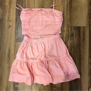 Abercrombie 2 piece poplin set